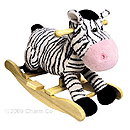 Charm Co. Zany Zebra Rocker
