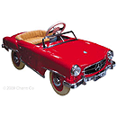 Charm Co. 190SL Red Mercedes Pedal Car