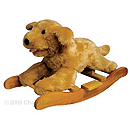 Charm Co. Rocking Golden Labrador Puppy