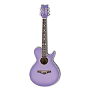 Daisy Rock Wildwood Acoustic Guitar - Purple Daze