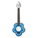 Daisy Rock Debutante Daisy Short Scale Electric Guitar (Awesome Blue)