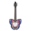 Daisy Rock Debutante Butterfly 3/4-size Electric Guitar Starter Pack