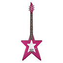 Daisy Rock Debutante Star Short Scale Electric Guitar (Atomic Pink)