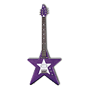 Daisy Rock Debutante Star Short Scale Electric Guitar (Cosmic Purple)