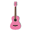 Daisy Rock Junior Miss Acoustic Short Scale Guitar - Bubblegum