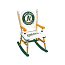 GuideCraft MLB - Athletics Rocking Chair