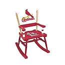 GuideCraft MLB - Cardinals Rocking Chair