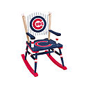 GuideCraft MLB - Cubs Rocking Chair