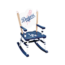 GuideCraft MLB - Dodgers Rocking Chair