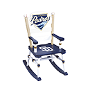 GuideCraft MLB - Padres Rocking Chair