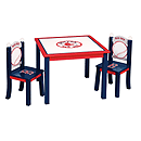 GuideCraft MLB - Red Sox Table & Chairs Set