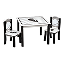 GuideCraft MLB - White Sox Table & Chairs Set