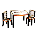 GuideCraft MLB - Giants Table & Chairs Set