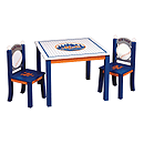 GuideCraft MLB - Mets Table & Chairs Set