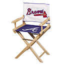 GuideCraft MLB - Braves Adult Director Chair