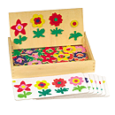 GuideCraft Flower Match Garden Patch
