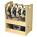 GuideCraft Stacking Audio Storage Units