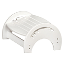 KidKraft Adjustable Stool for Nursing - White