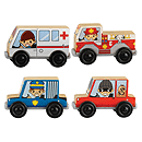 KidKraft Emergency Vehicles