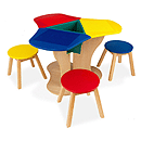 KidKraft Activity Center with Three Stools