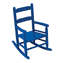 KidKraft 2-Slat Rocking Chair - Blue