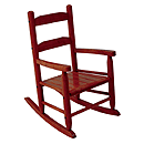 KidKraft 2-Slat Rocking Chair - Cherry