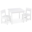 KidKraft Aspen Table & Two Chair Set - White
