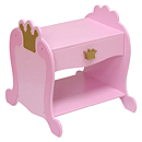 KidKraft Princess Toddler Side Table