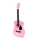 Darling Divas 3/4-size (36") Acoustic Guitar - Pink
