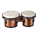 Percussion Plus Tunable Bongos - Natural Finish