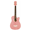 Luna Aurora Petit Student Acoustic Guitar - Rosebud
