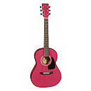 J. Reynolds 36" 3/4-size Acoustic Guitar - Pink