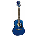 J. Reynolds 36" 3/4-size Acoustic Guitar - Transparent Blue