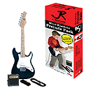 J. Reynolds Children's Electric Guitar Prelude Package - Beautiful Black