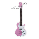 Luna Neo Mini Electric Guitar - Pink