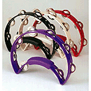 Rhythm Tech Solo Tambourine w/power grip - Red