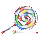 Remo Lollipop Drum 10" W/ Mallet, Kids