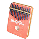 Schoenhut 12 Note Thumb Piano - Red
