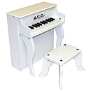 Schoenhut 25 Key Elite Spinet - White