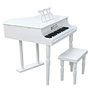 Schoenhut 30 Key Classic Baby Grand - White