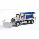 Bruder Mack Granite Winter Service w/Snow Plough