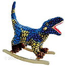 Charm Co. Roar-E-Raptor Dinosaur Rocker