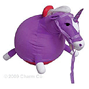 Charm Co. Ulyssa Unicorn Hopper Ball - Purple