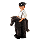 Charm Co. Plush Black Horse Costume