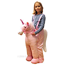 Charm Co. Plush Pink Unicorn Costume