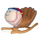 Charm Co. Homer Baseball Glove Rocker