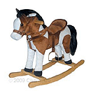 Charm Co. Rocking Horse w/ Stirrup and Sound