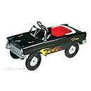 Charm Co. 55 Classic Sidewalk Cruiser Pedal Car- Flames