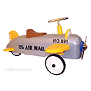 Charm Co. Scoot Along Plane - US Airmail