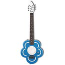 Daisy Rock Debutante Daisy Short Scale Electric Guitar (Awesome Blue)